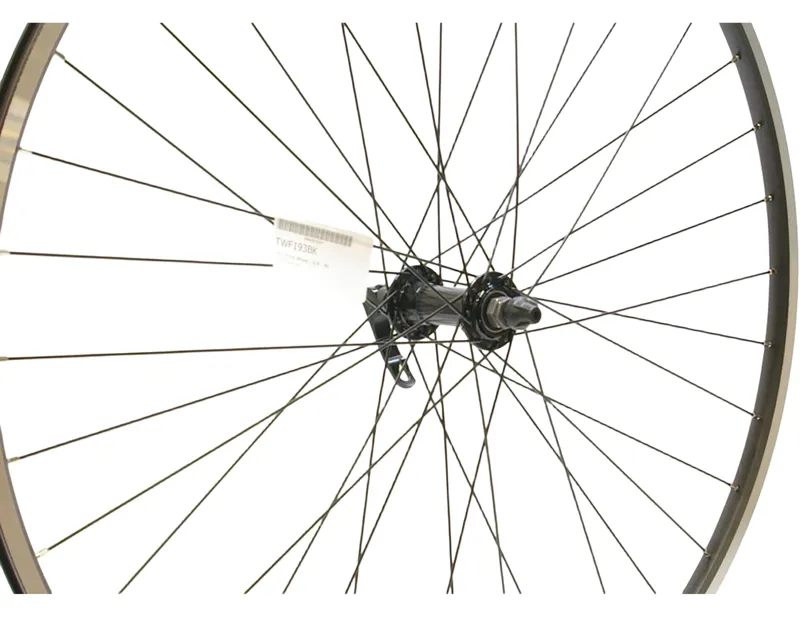 Balfes Bikes Cycle Division 700c Narrow Quick Release Front Wheel in Black | Free postage over £30, £10 off first order, price match & 0% finance.