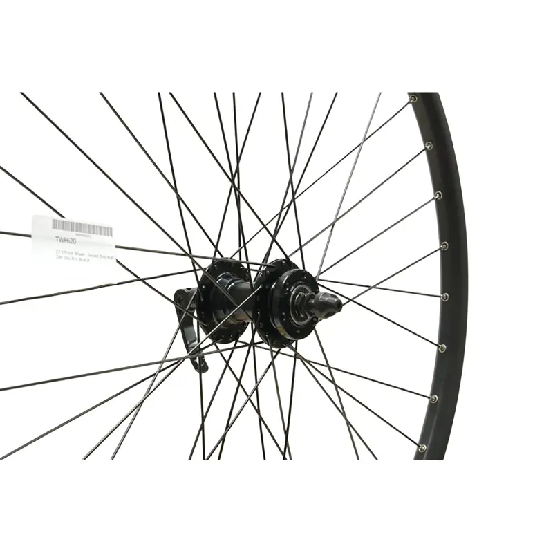 Balfes Bikes Cycle Division 27.5 Front Wheel Sealed Disc Hub / DW Disc Rim in Black | Free postage over £30, £10 off first order, price match & 0% finance.