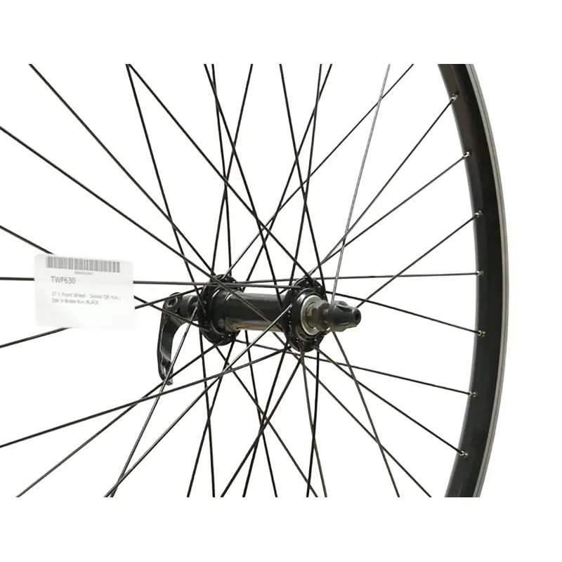 Balfes Bikes Cycle Division 27.5 inch Front MTB QR Wheel V-Brake in black | Free postage over £30, £10 off first order, price match & 0% finance.