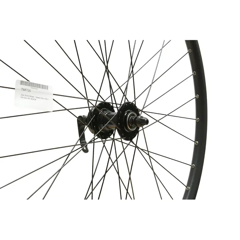 Balfes Bikes Cycle Division 29er Front Wheel Sealed Disc Hub / DW Disc Rim in Black | Free postage over £30, £10 off first order, price match & 0% finance.