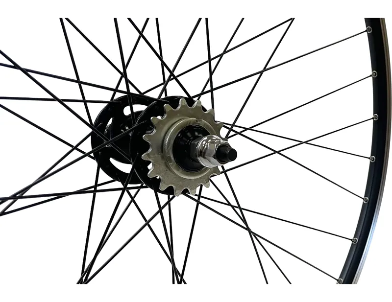Cycle Division 700C x 21mm Track Wheel Set in Black-1