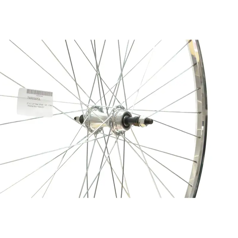 Balfes Bikes Cycle Division Vintage 27x1 1/4 inch 7spd Freewheel Rear Wheel in Silver | Free postage over £30, £10 off first order, price match & 0% finance.