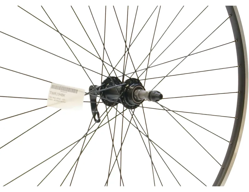 Cycle Division 700c QR Rear Road Wheel Freewheel Narrow Rim in Black 