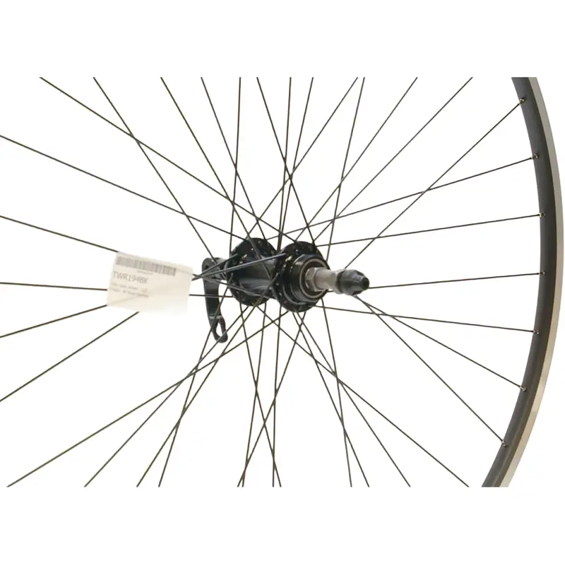 Balfes Bikes Cycle Division 700c QR Rear Road Wheel Freewheel Narrow Rim in Black | Free postage over £30, £10 off first order, price match & 0% finance.