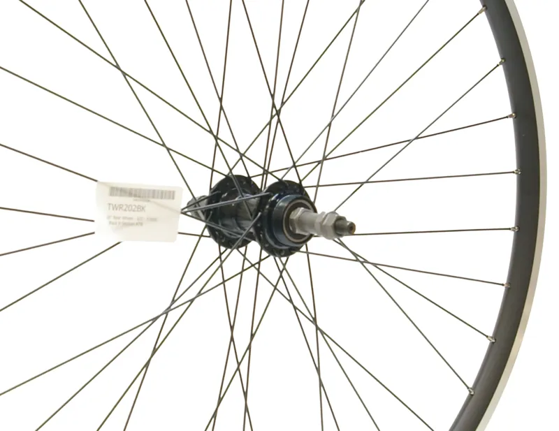 Cycle Division 26 ATB REAR WHEEL S/S  F/WHL  V-SECTION in Black
