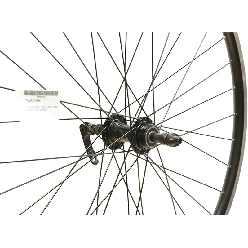 Balfes Bikes Cycle Division 26 inch QR Rear ATB Wheel Freewheel V-Section in Black | Free postage over £30, £10 off first order, price match & 0% finance.