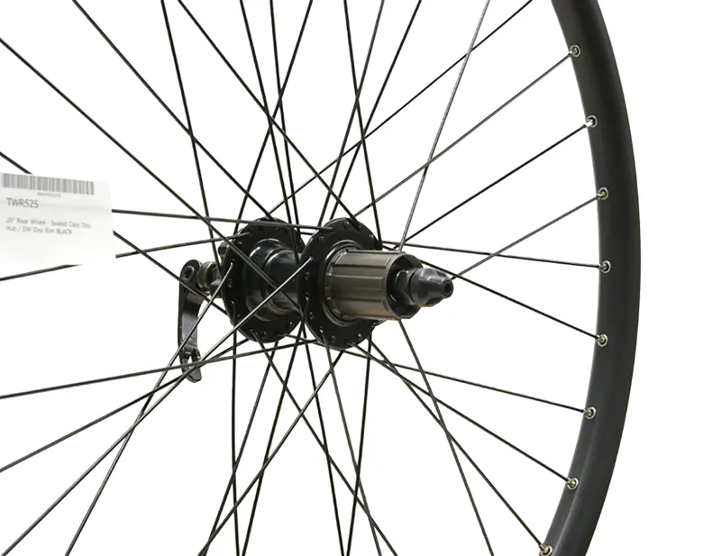 Cycle Division 26 inch QR Rear Disc Wheel 8-11 Speed Cassette in Black