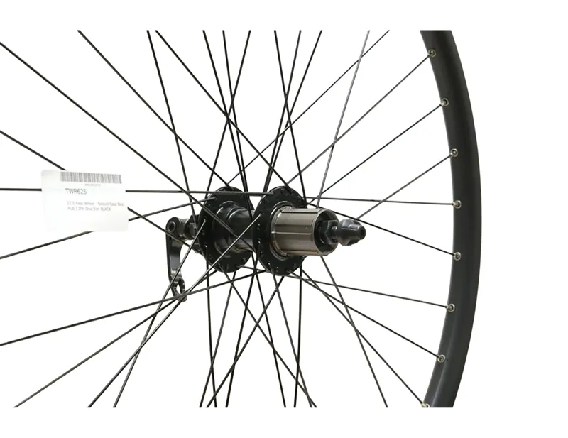 Cycle Division 27.5 Rear Wheel Sealed Cass Disc Hub - DW Disc Rim in Black