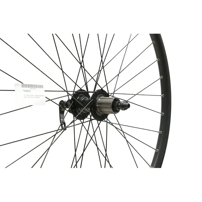 Balfes Bikes Cycle Division 27.5 Rear Wheel Sealed Cass Disc Hub - DW Disc Rim in Black | Free postage over £30, £10 off first order, price match & 0% finance.
