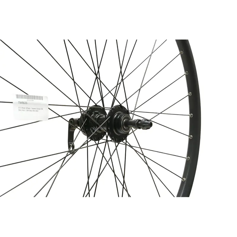 Balfes Bikes Cycle Division 27.5 Sealed QR Screw-On 6-Bolt Rear Disc Wheel in Black | Free postage over £30, £10 off first order, price match & 0% finance.