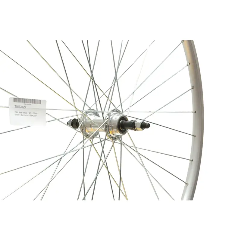 Balfes Bikes Cycle Division V-Sec Hybrid 700c Freewheel Rear Wheel in Silver | Free postage over £30, £10 off first order, price match & 0% finance.