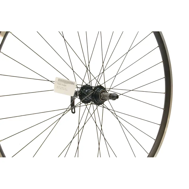 Balfes Bikes Cycle Division Hybrid Rear Wheel 700c Q/R - F/Whl - V-Sec in Black | Free postage over £30, £10 off first order, price match & 0% finance.