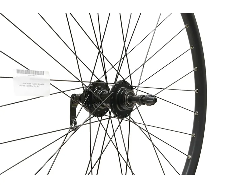 Cycle Division 29 inch Rear Disc Freewheel Wheel - QR in black