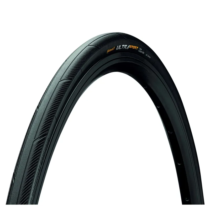 Continental UltraSport III 700 x 23c Road Tyre in Black