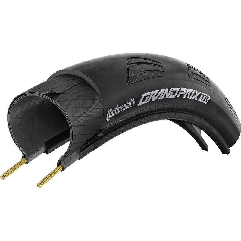 Continental Grand Prix TR 700c Tyre in Black/Black-2