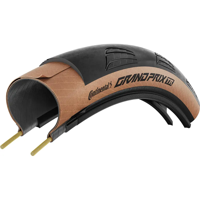 Continental Grand Prix TR 700c Tyre in Black/Transparent-2