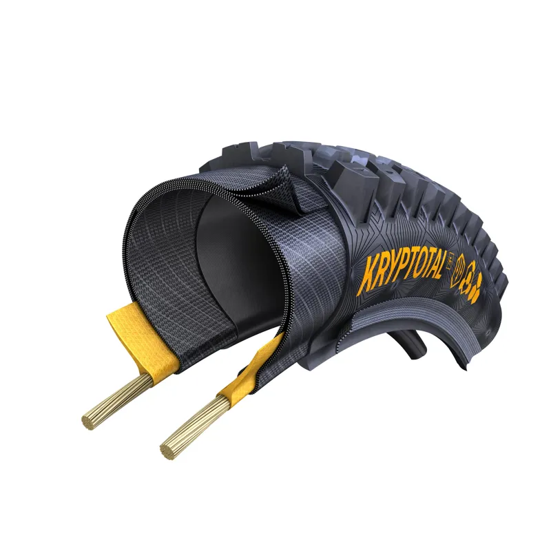 Continental Kryptotal-R Downhill Soft Foldable 27.5 inch Tyre in Black-3