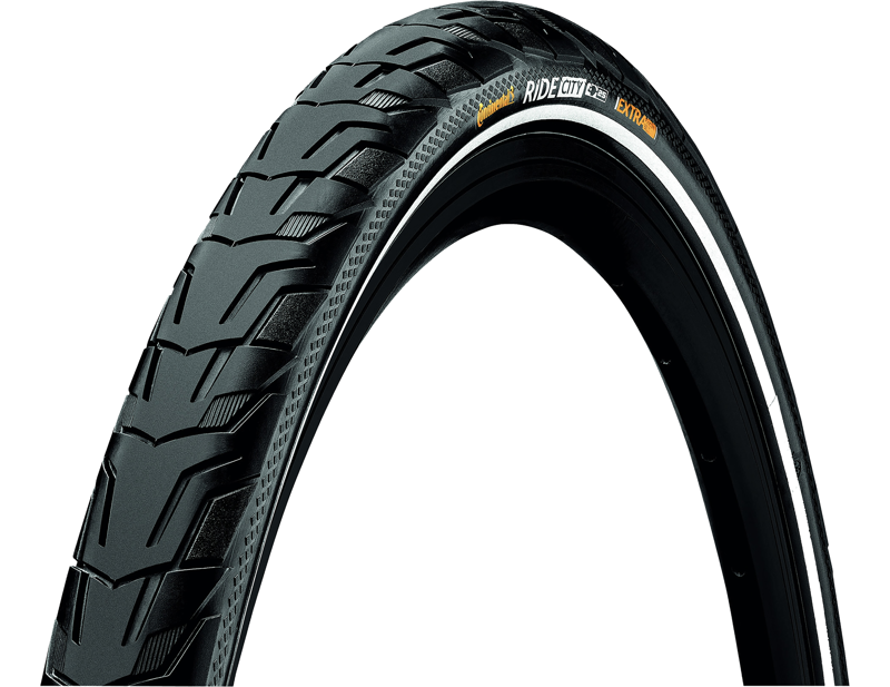 Continental Ride City Reflex Wire Bead 700X35c Tyre in Black