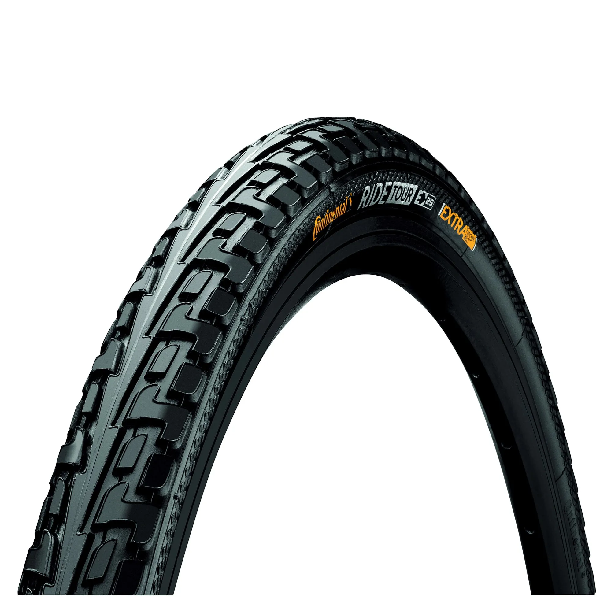 Continental Ride Tour Tyre 27 - Wire Bead in Black