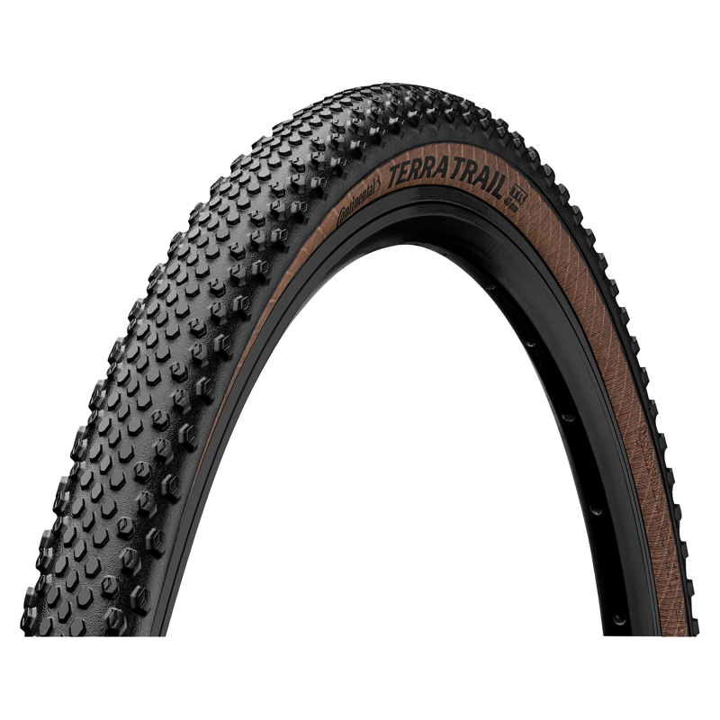 Balfes Bikes Continental Terra Trail ProTection Foldable 700x40C Gravel Tyre BlackChili Compound in Black/Transparent | Free postage over £30, £10 off first order, price match & 0% finance.