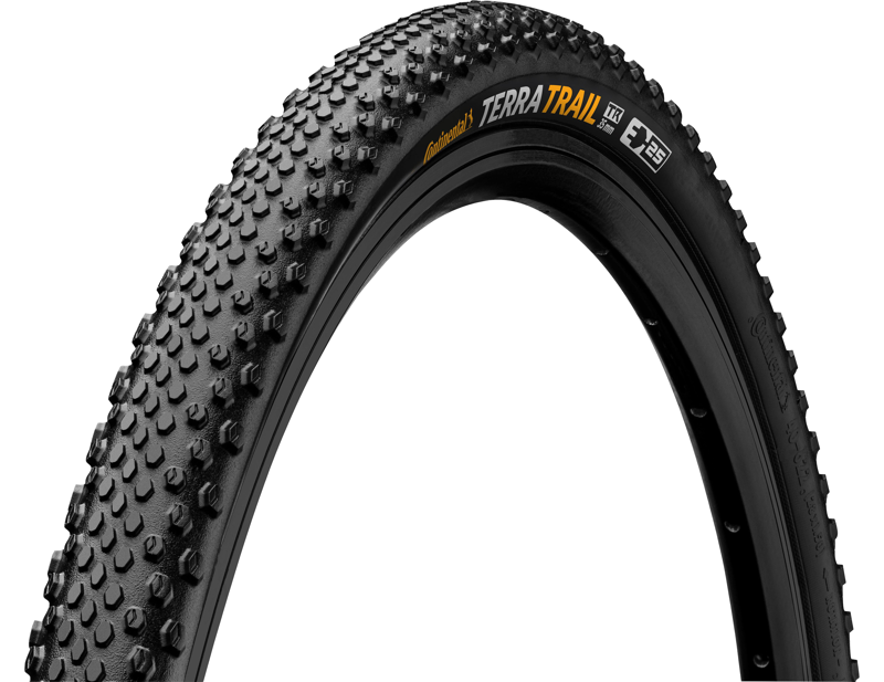 Balfes Bikes Continental Terra Trail ShieldWall Gravel 700x45C Tyre Foldable Skin in Black/Black | Free postage over £30, £10 off first order, price match & 0% finance.