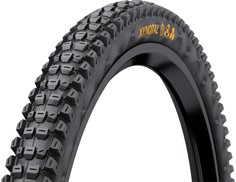 Continental Xynotal 27.5x2.4in Enduro Tyre Soft Compound Foldable in Black/Black