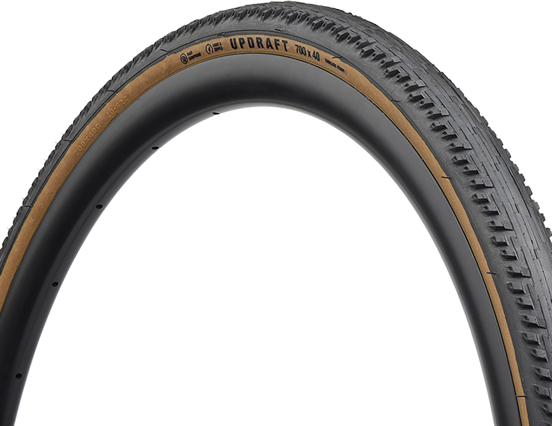 Teravail Updraft 700c Light and Supple Gravel Tyre in Tan