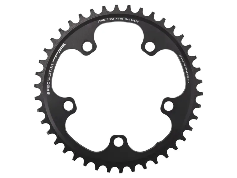 Balfes Bikes Ta 110pcd One 5 Arm 10/11/12x Narrow/Wide Chainring 38t in Black | Free postage over £30, £10 off first order, price match & 0% finance.