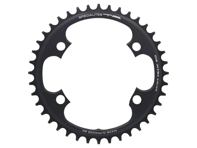 TA X110pcd One 4 Arm 10/11/12x Narrow/Wide Chainring in Black