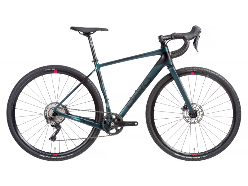 Orro Terra C GRX600 Disc Carbon Gravel Bike 2023 in Matte Dark Radiant Blue