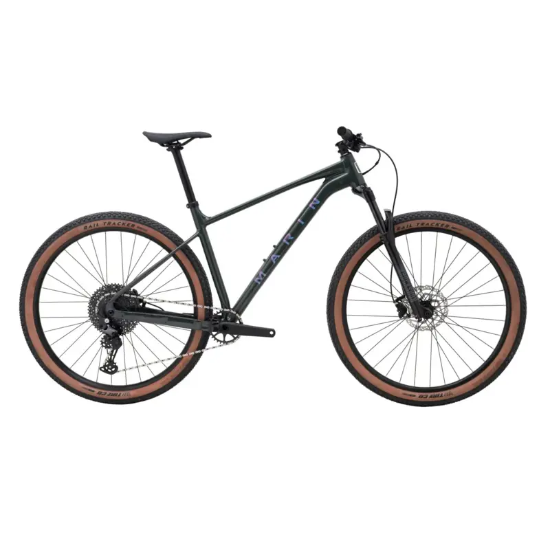 Balfes Bikes Marin Team Marin 1 Hardtail Mountain Bike 2026 in Solid Green | Free postage over £30, £10 off first order, price match & 0% finance.