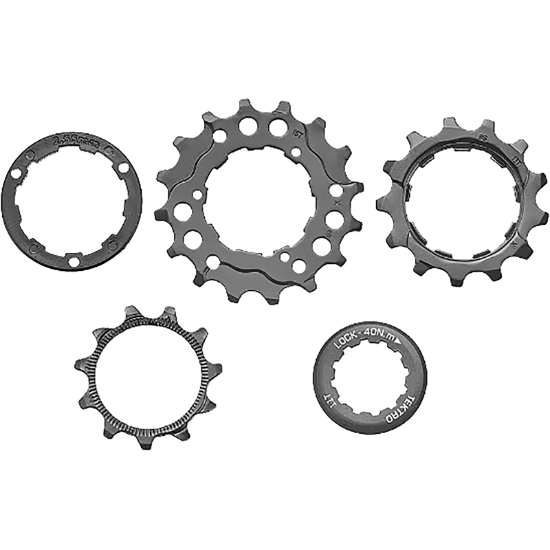 Balfes Bikes Tektro 9 Speed Cassette Sprockets in Silver | Free postage over £30, £10 off first order, price match & 0% finance.