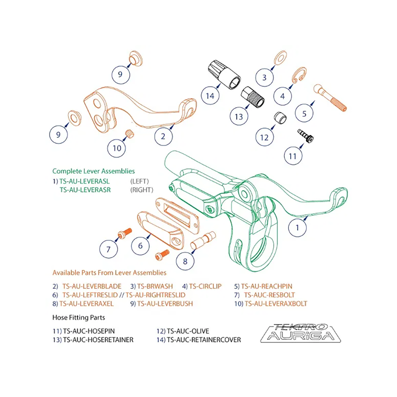 Balfes Bikes Tektro Brake Lever Clamp Bolt | Free postage over £30, £10 off first order, price match & 0% finance.