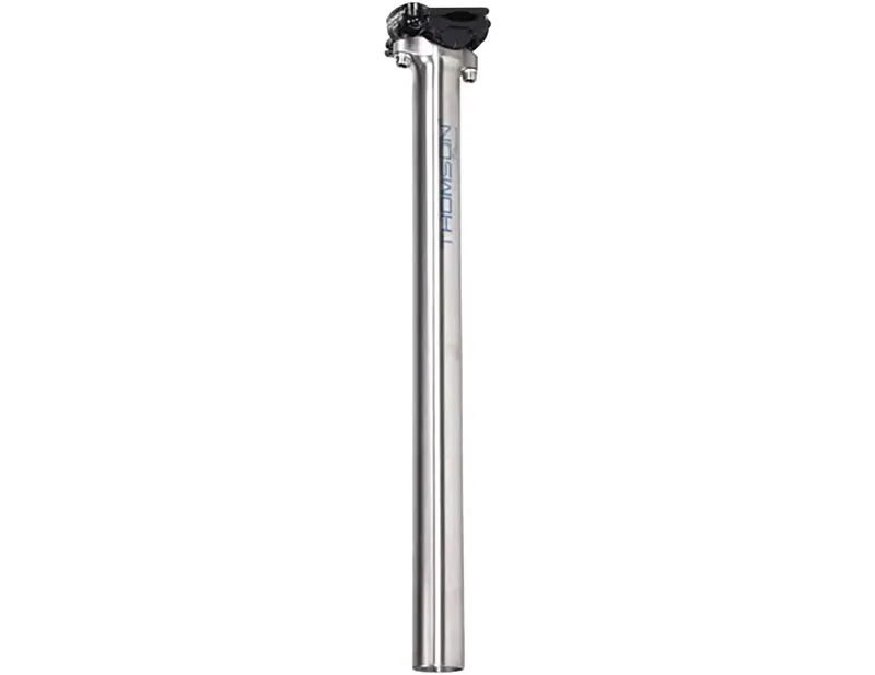 Balfes Bikes Thomson Masterpiece Titanium Seatpost 27.2 x 410mm in Silver | Free postage over £30, £10 off first order, price match & 0% finance.
