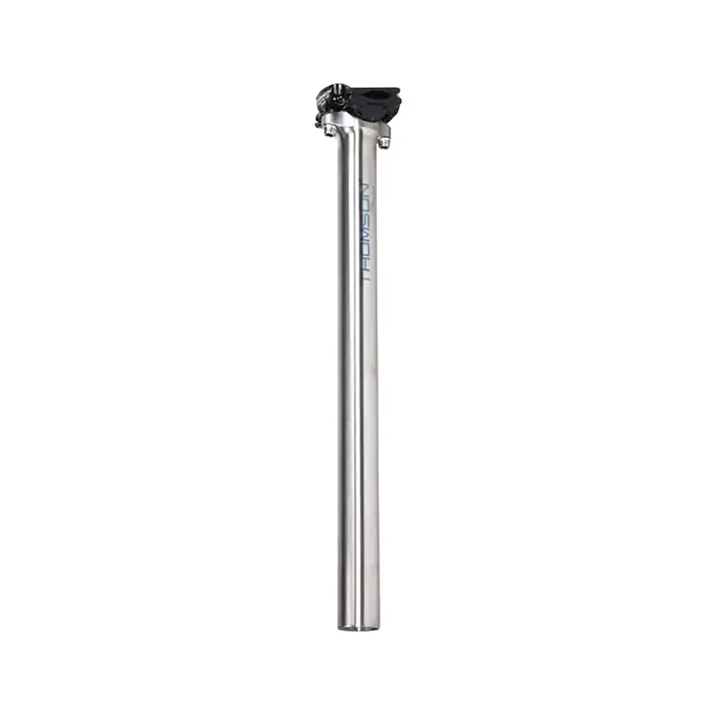 Balfes Bikes Thomson Masterpiece Titanium Seatpost 27.2 x 410mm in Silver | Free postage over £30, £10 off first order, price match & 0% finance.