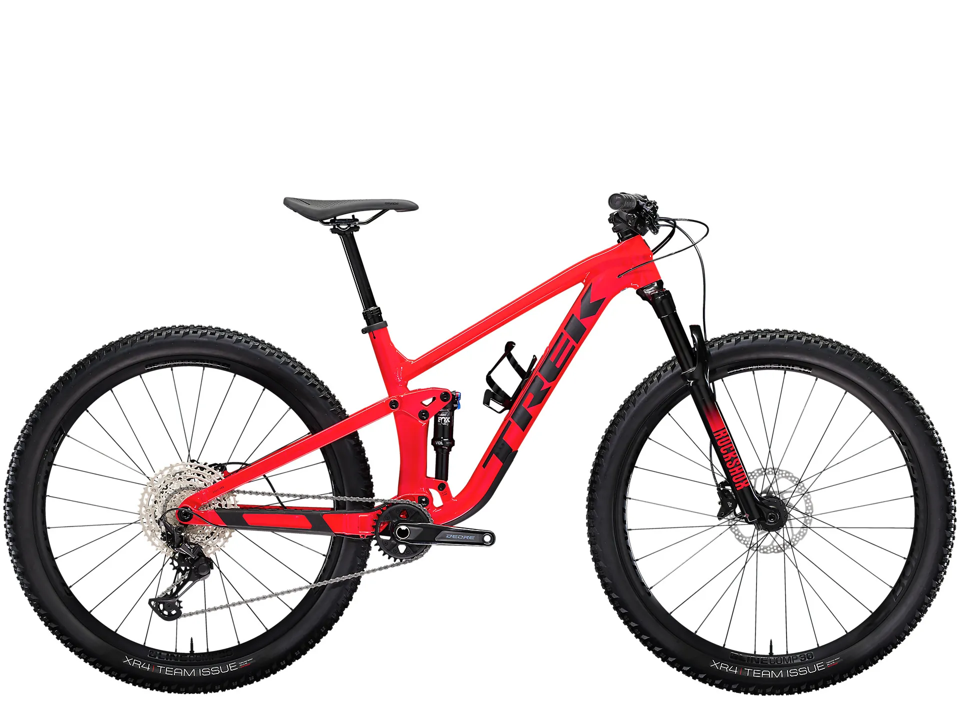 Trek Top Fuel 7 Full Suspension Mountain Bike 2023 in Red