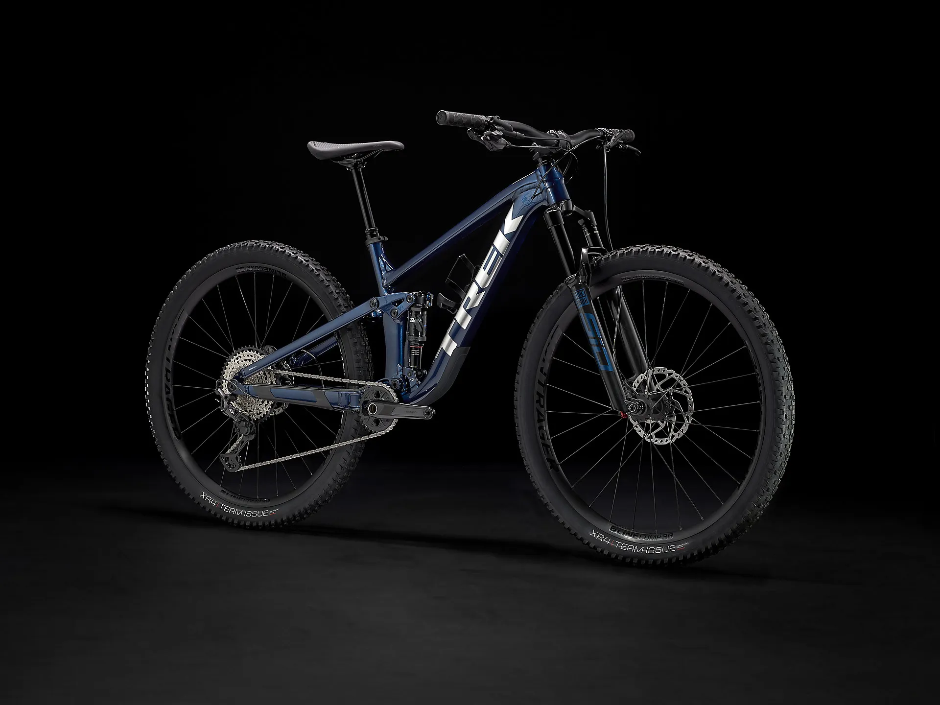 Trek Top Fuel 8 XT XC Mountain Bike 2022 in Blue 