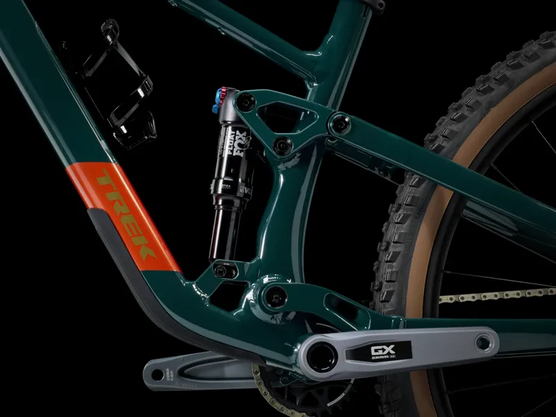 Trek Top Fuel 9 Gen 4 Full Suspension Mountain Bike 2025 in Juniper Green-4