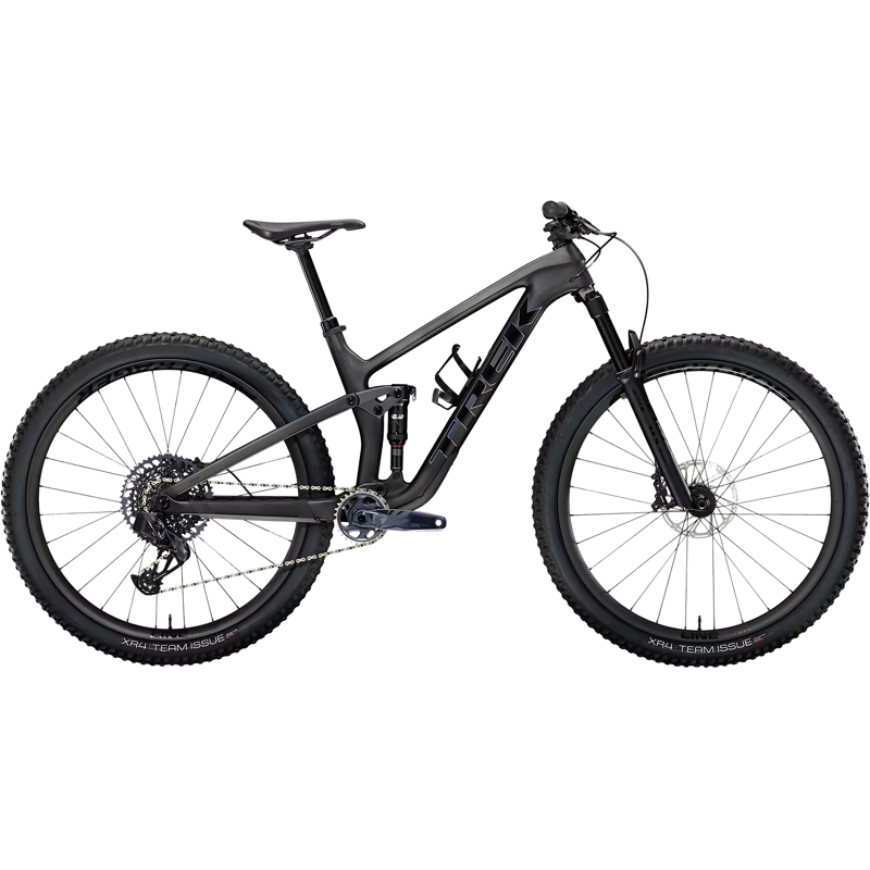 Balfes Bikes Trek Top Fuel 9.8 GX AXS Full Suspension Mountain Bike 2025 in Matte Raw Carbon | Free postage over £30, £10 off first order, price match & 0% finance.