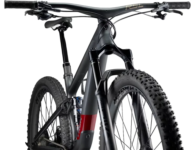 Trek Top Fuel 9.9 XTR Gen 4 Full Suspension Mountain Bike 2025 in Dark Web-3