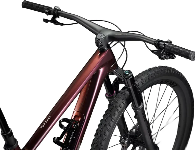 Trek Top Fuel 9.9 XTR Gen 4 Full Suspension Mountain Bike 2025 in Axinite Flip-2