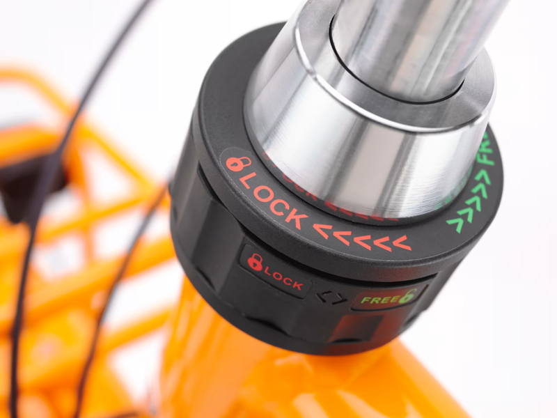 Electra Townie Commute Go 5i Step Thru Med Electric Bike 2025 in Orange-5