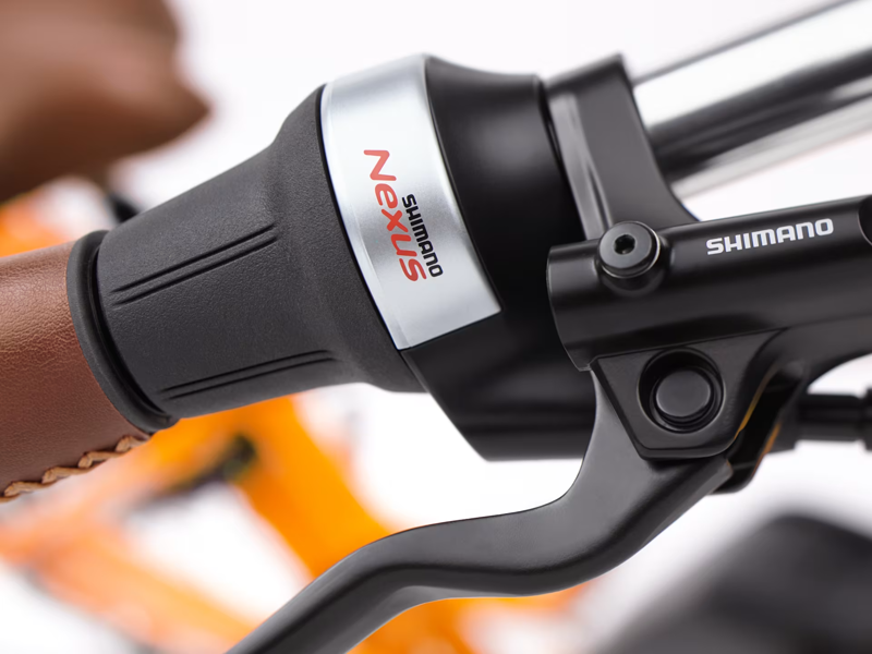 Electra Townie Commute Go 5i Step Thru Med Electric Bike 2025 in Orange-4