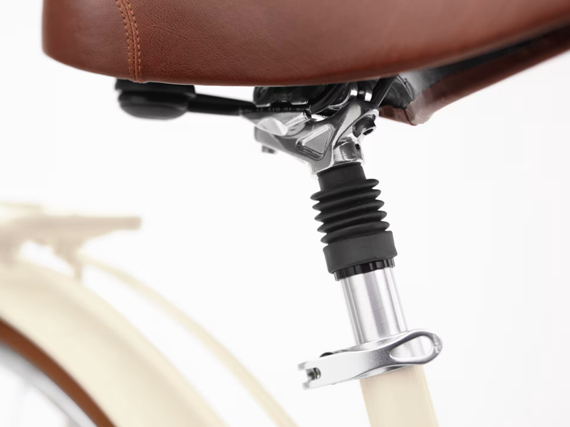 Electra Townie Commute Go 5i Step Thru Med Electric Bike 2025 in Beige-2