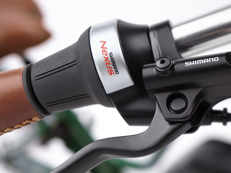 Electra Townie Commute Go 5i Step Thru Med Electric Bike 2025 in Green-4