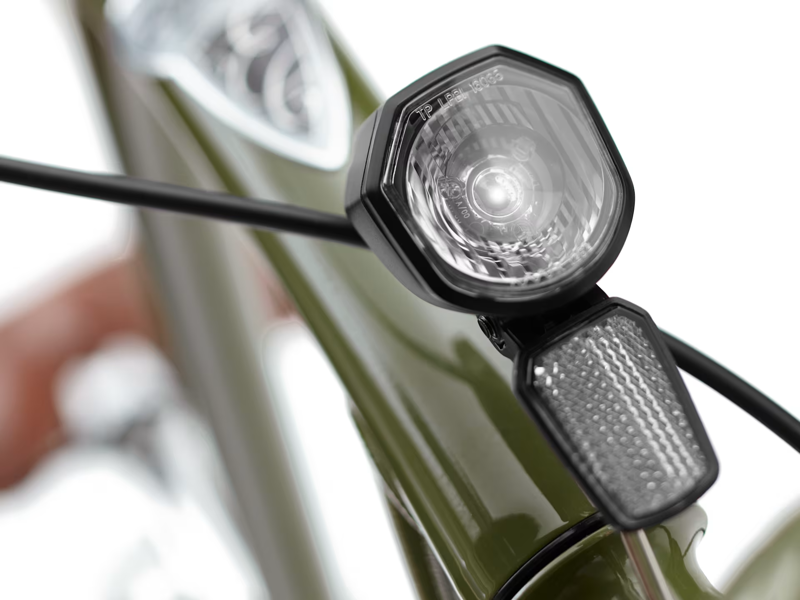 Electra Townie Go 5i Electric Hybrid Bike 2025 in Olive-6