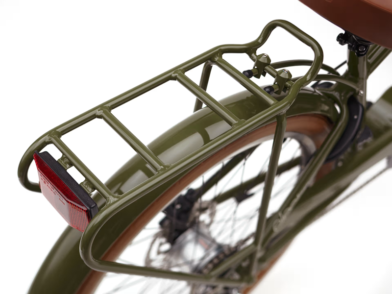 Electra Townie Go 5i Electric Hybrid Bike 2025 in Olive-3