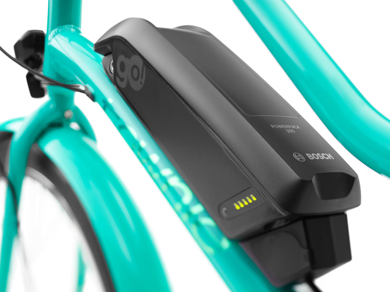 Electra Townie Go 5i Step Through Electric Hybrid Bike 2025 in Jade-9