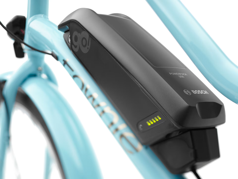 Electra Townie Go 5i Step Through Electric Hybrid Bike 2025 in Blue-10