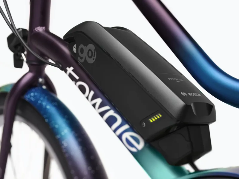 Electra Townie Go 5i Step Through Electric Hybrid Bike 2025 in Violet Fade-6